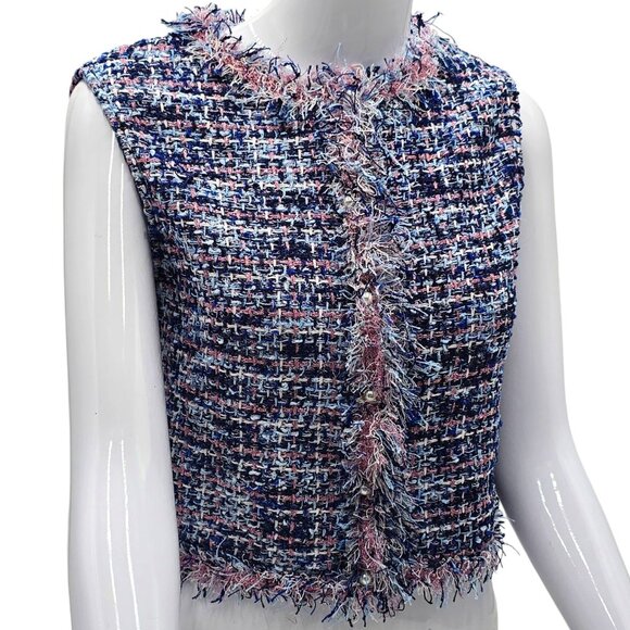 Zara Jackets & Blazers - Zara Tweed-Like Woven Vest – NWT - medium